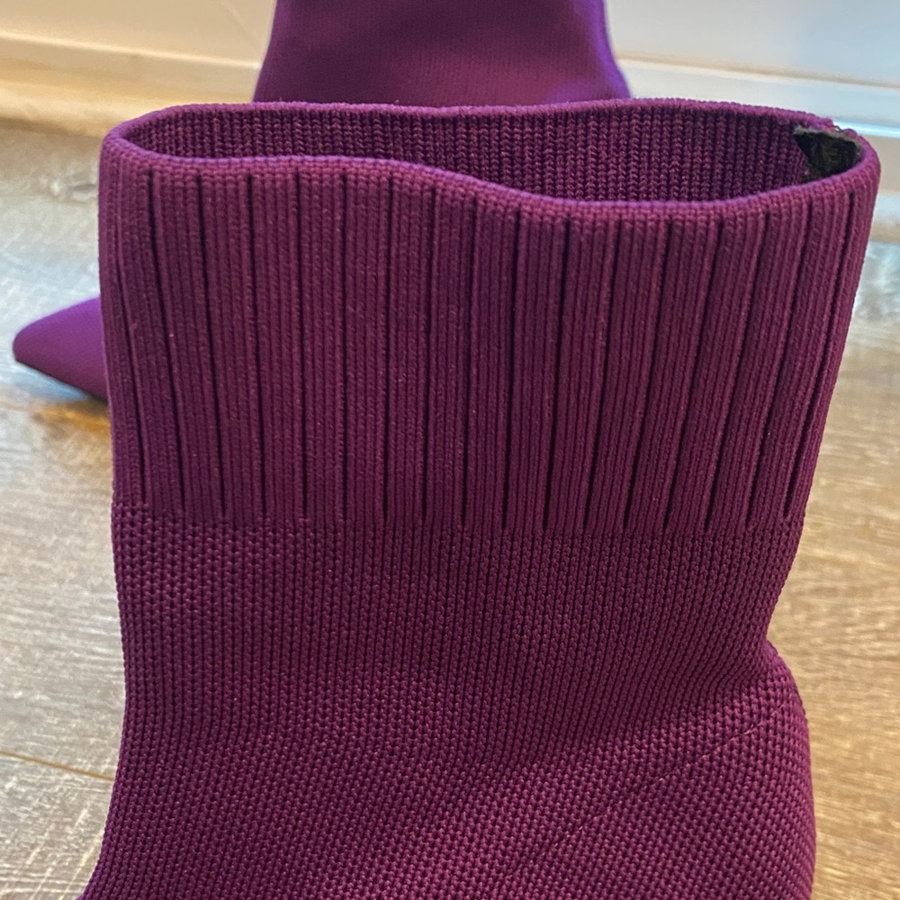 Purple Women's Ankle Boots - Picture 4 of 6